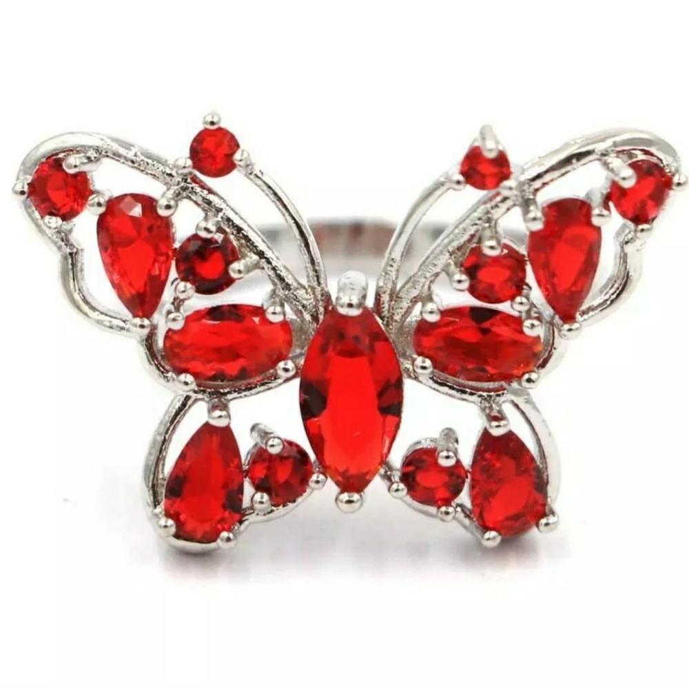 Sale 🎊Super cute butterfly silver filled ring